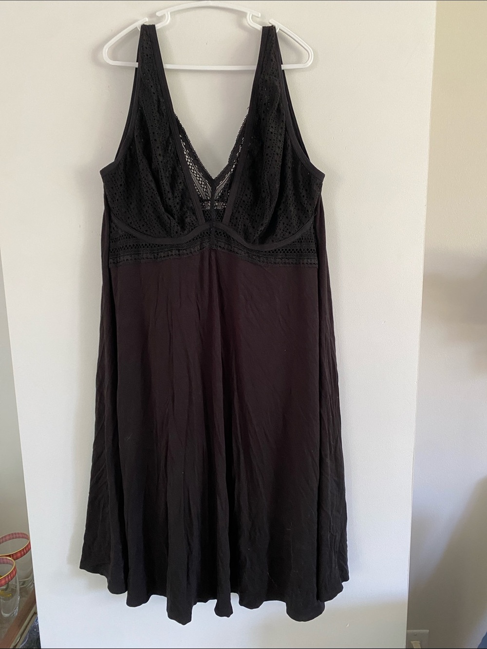 Black lace nightgown nightie teddy’s pajamas